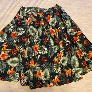 Heart of Haute Floral/Tropical skirt.